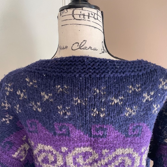 Vintage Earth Traders wool sweater - Picture 8 of 9